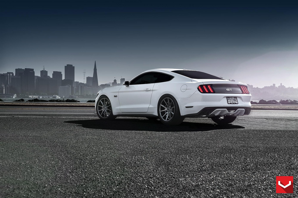 MPPSOCIETY Ford Mustang GT Vossen Wheels 01